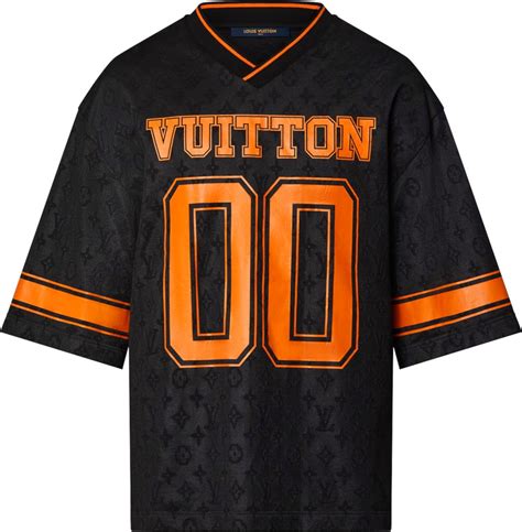 louis vuitton black and orange jersey|louis vuitton t shirt price.